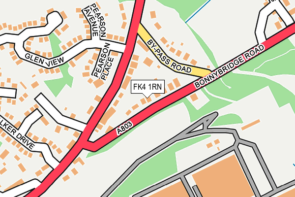 FK4 1RN map - OS OpenMap – Local (Ordnance Survey) FK4 1RN map - OS OpenMap – Local (Ordnance Survey)