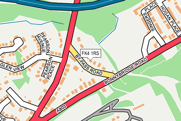 FK4 1RS map - OS OpenMap – Local (Ordnance Survey) FK4 1RS map - OS OpenMap – Local (Ordnance Survey)