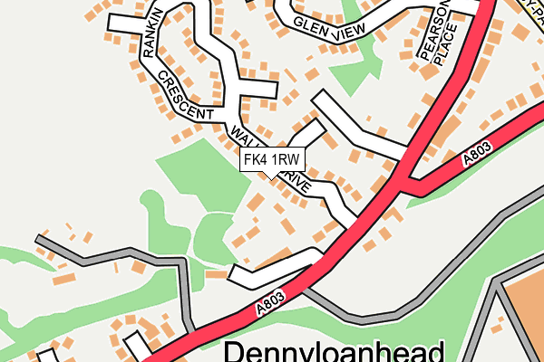 FK4 1RW map - OS OpenMap – Local (Ordnance Survey) FK4 1RW map - OS OpenMap – Local (Ordnance Survey)