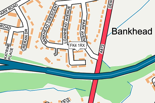 FK4 1RX map - OS OpenMap – Local (Ordnance Survey) FK4 1RX map - OS OpenMap – Local (Ordnance Survey)