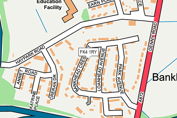 FK4 1RY map - OS OpenMap – Local (Ordnance Survey) FK4 1RY map - OS OpenMap – Local (Ordnance Survey)