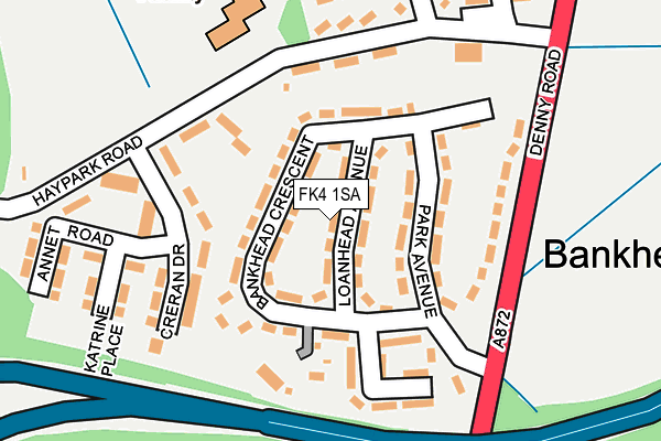 FK4 1SA map - OS OpenMap – Local (Ordnance Survey) FK4 1SA map - OS OpenMap – Local (Ordnance Survey)