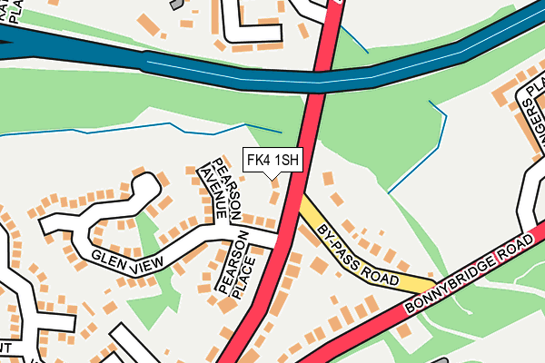 FK4 1SH map - OS OpenMap – Local (Ordnance Survey) FK4 1SH map - OS OpenMap – Local (Ordnance Survey)