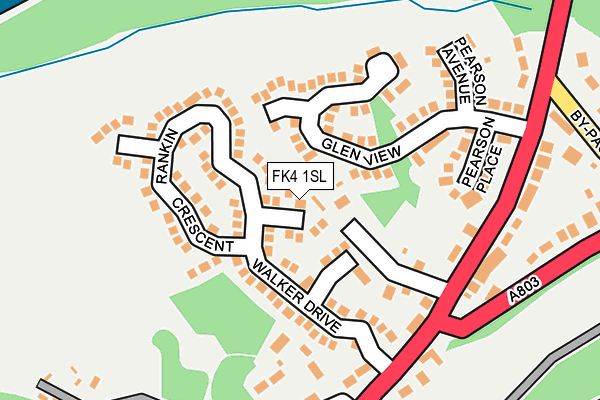 FK4 1SL map - OS OpenMap – Local (Ordnance Survey) FK4 1SL map - OS OpenMap – Local (Ordnance Survey)