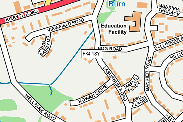 FK4 1SY map - OS OpenMap – Local (Ordnance Survey) FK4 1SY map - OS OpenMap – Local (Ordnance Survey)