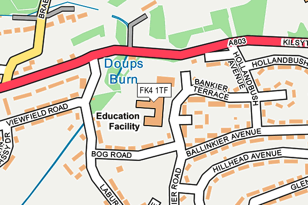 FK4 1TF map - OS OpenMap – Local (Ordnance Survey) FK4 1TF map - OS OpenMap – Local (Ordnance Survey)