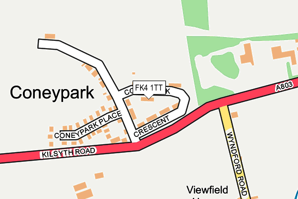 FK4 1TT map - OS OpenMap – Local (Ordnance Survey) FK4 1TT map - OS OpenMap – Local (Ordnance Survey)
