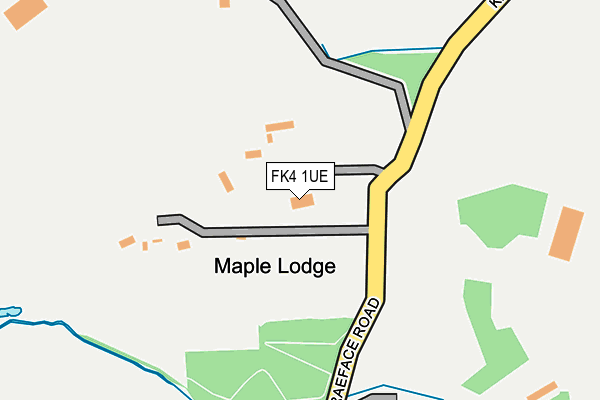 FK4 1UE map - OS OpenMap – Local (Ordnance Survey) FK4 1UE map - OS OpenMap – Local (Ordnance Survey)