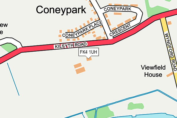 FK4 1UH map - OS OpenMap – Local (Ordnance Survey) FK4 1UH map - OS OpenMap – Local (Ordnance Survey)