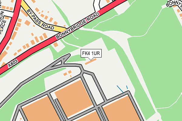 FK4 1UR map - OS OpenMap – Local (Ordnance Survey) FK4 1UR map - OS OpenMap – Local (Ordnance Survey)