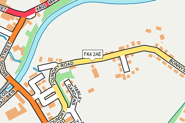 FK4 2AE map - OS OpenMap – Local (Ordnance Survey) FK4 2AE map - OS OpenMap – Local (Ordnance Survey)