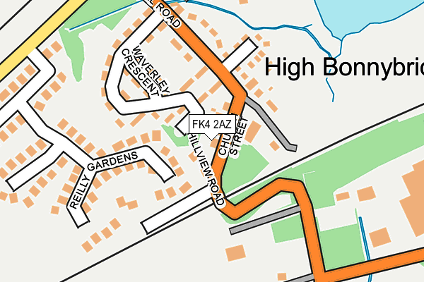 FK4 2AZ map - OS OpenMap – Local (Ordnance Survey) FK4 2AZ map - OS OpenMap – Local (Ordnance Survey)
