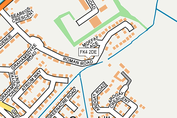 FK4 2DE map - OS OpenMap – Local (Ordnance Survey) FK4 2DE map - OS OpenMap – Local (Ordnance Survey)