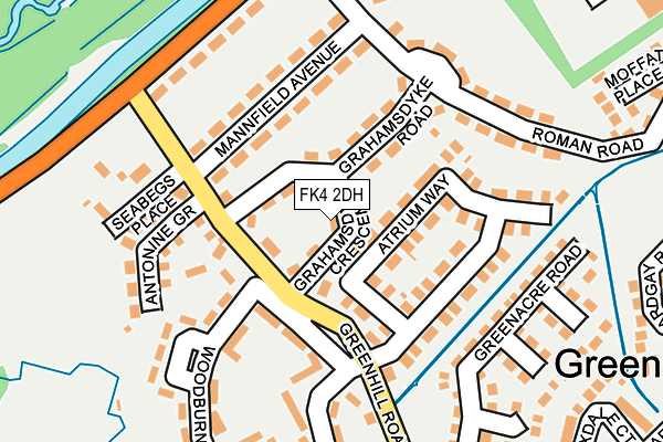 FK4 2DH map - OS OpenMap – Local (Ordnance Survey) FK4 2DH map - OS OpenMap – Local (Ordnance Survey)