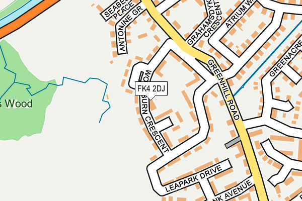FK4 2DJ map - OS OpenMap – Local (Ordnance Survey) FK4 2DJ map - OS OpenMap – Local (Ordnance Survey)
