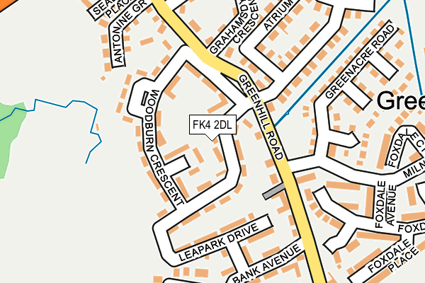 FK4 2DL map - OS OpenMap – Local (Ordnance Survey) FK4 2DL map - OS OpenMap – Local (Ordnance Survey)