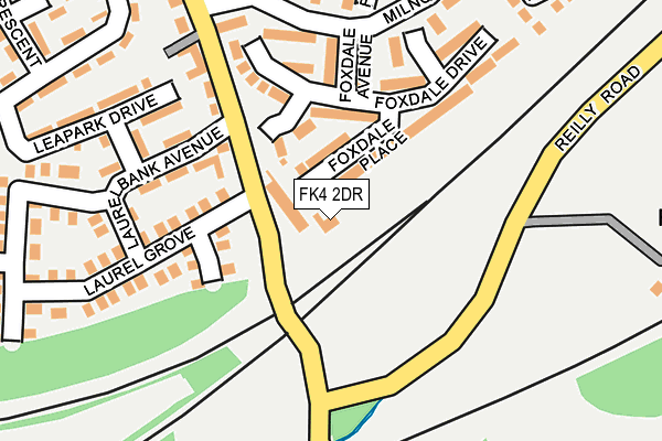 FK4 2DR map - OS OpenMap – Local (Ordnance Survey) FK4 2DR map - OS OpenMap – Local (Ordnance Survey)