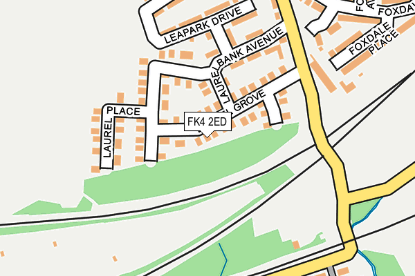 FK4 2ED map - OS OpenMap – Local (Ordnance Survey) FK4 2ED map - OS OpenMap – Local (Ordnance Survey)