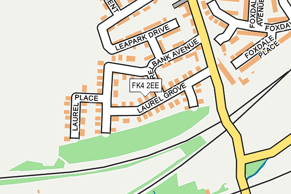 FK4 2EE map - OS OpenMap – Local (Ordnance Survey) FK4 2EE map - OS OpenMap – Local (Ordnance Survey)