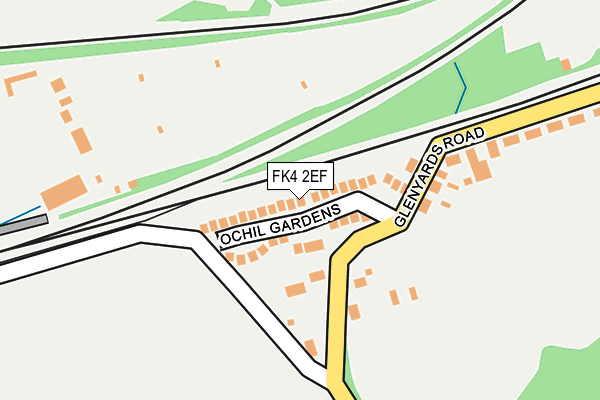 FK4 2EF map - OS OpenMap – Local (Ordnance Survey) FK4 2EF map - OS OpenMap – Local (Ordnance Survey)