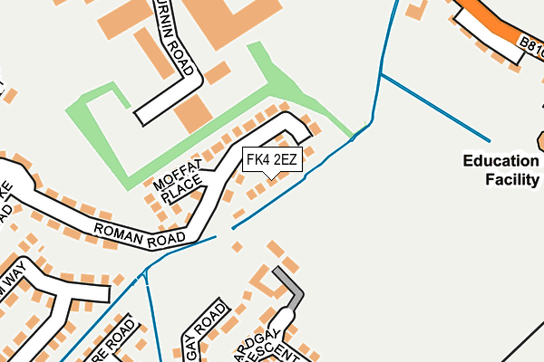 FK4 2EZ map - OS OpenMap – Local (Ordnance Survey) FK4 2EZ map - OS OpenMap – Local (Ordnance Survey)