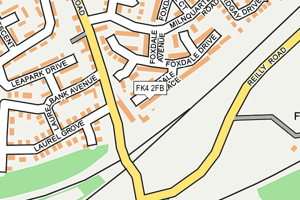 FK4 2FB map - OS OpenMap – Local (Ordnance Survey) FK4 2FB map - OS OpenMap – Local (Ordnance Survey)