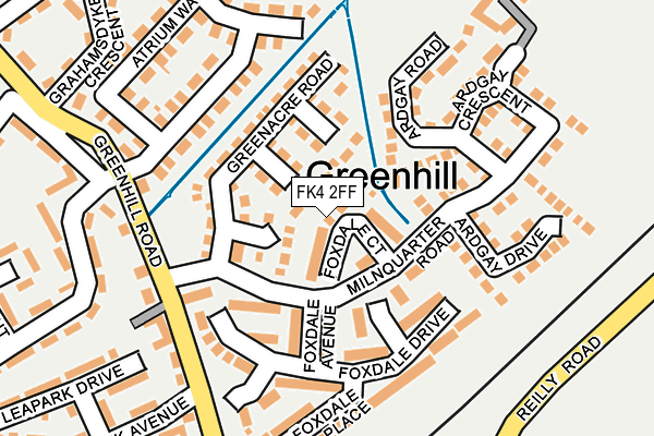FK4 2FF map - OS OpenMap – Local (Ordnance Survey) FK4 2FF map - OS OpenMap – Local (Ordnance Survey)