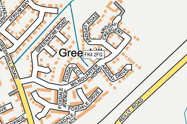 FK4 2FG map - OS OpenMap – Local (Ordnance Survey) FK4 2FG map - OS OpenMap – Local (Ordnance Survey)