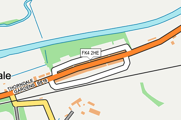 FK4 2HE map - OS OpenMap – Local (Ordnance Survey) FK4 2HE map - OS OpenMap – Local (Ordnance Survey)