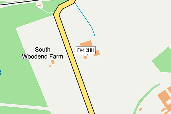 FK4 2HH map - OS OpenMap – Local (Ordnance Survey) FK4 2HH map - OS OpenMap – Local (Ordnance Survey)