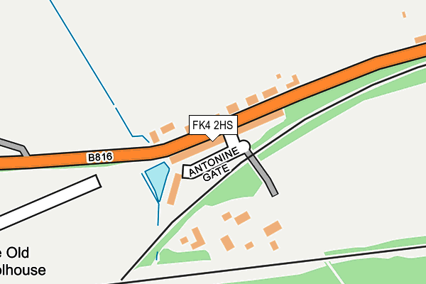 FK4 2HS map - OS OpenMap – Local (Ordnance Survey) FK4 2HS map - OS OpenMap – Local (Ordnance Survey)