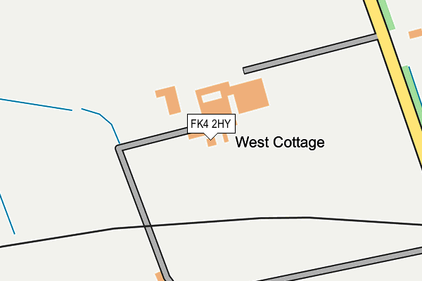 FK4 2HY map - OS OpenMap – Local (Ordnance Survey) FK4 2HY map - OS OpenMap – Local (Ordnance Survey)