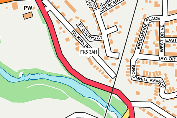 FK5 3AH map - OS OpenMap – Local (Ordnance Survey) FK5 3AH map - OS OpenMap – Local (Ordnance Survey)