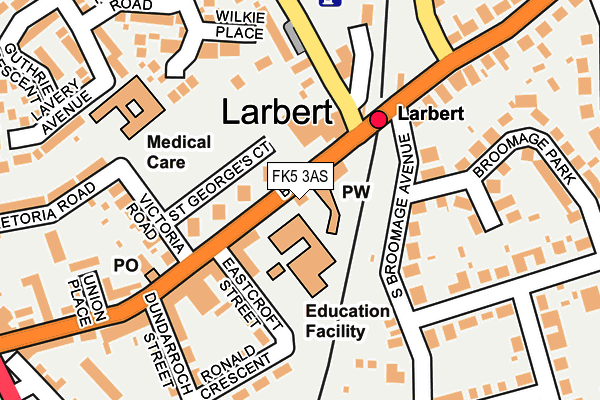 FK5 3AS map - OS OpenMap – Local (Ordnance Survey) FK5 3AS map - OS OpenMap – Local (Ordnance Survey)