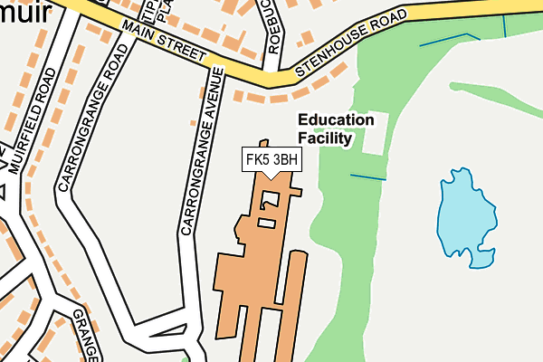 FK5 3BH map - OS OpenMap – Local (Ordnance Survey) FK5 3BH map - OS OpenMap – Local (Ordnance Survey)