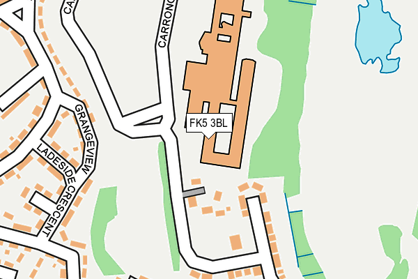 FK5 3BL map - OS OpenMap – Local (Ordnance Survey) FK5 3BL map - OS OpenMap – Local (Ordnance Survey)