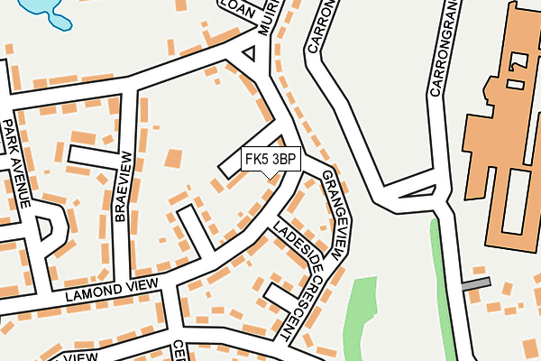 FK5 3BP map - OS OpenMap – Local (Ordnance Survey) FK5 3BP map - OS OpenMap – Local (Ordnance Survey)