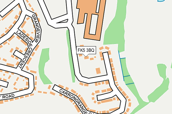 FK5 3BQ map - OS OpenMap – Local (Ordnance Survey) FK5 3BQ map - OS OpenMap – Local (Ordnance Survey)