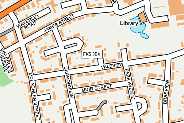 FK5 3BX map - OS OpenMap – Local (Ordnance Survey) FK5 3BX map - OS OpenMap – Local (Ordnance Survey)