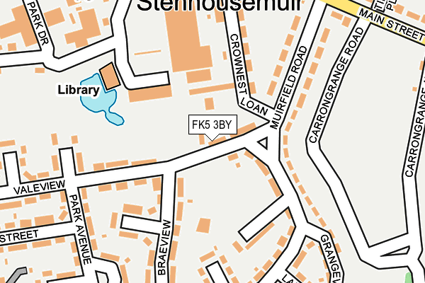 FK5 3BY map - OS OpenMap – Local (Ordnance Survey) FK5 3BY map - OS OpenMap – Local (Ordnance Survey)