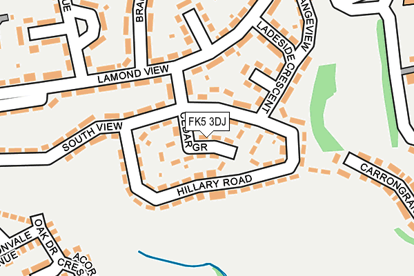 FK5 3DJ map - OS OpenMap – Local (Ordnance Survey) FK5 3DJ map - OS OpenMap – Local (Ordnance Survey)