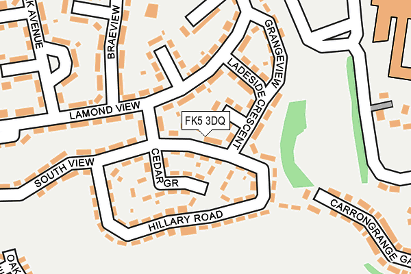 FK5 3DQ map - OS OpenMap – Local (Ordnance Survey) FK5 3DQ map - OS OpenMap – Local (Ordnance Survey)