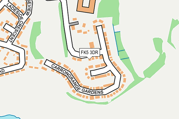 FK5 3DR map - OS OpenMap – Local (Ordnance Survey) FK5 3DR map - OS OpenMap – Local (Ordnance Survey)