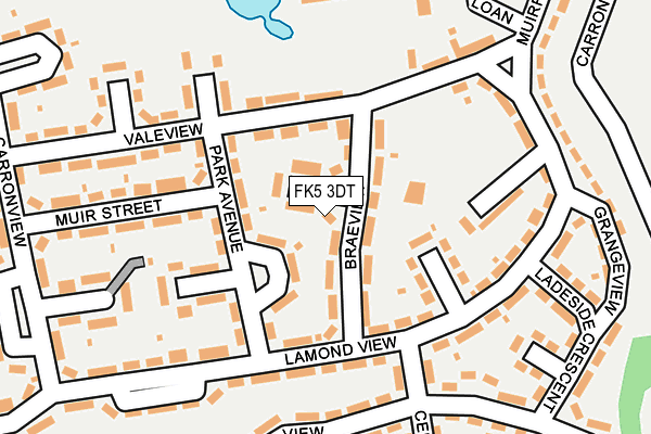 FK5 3DT map - OS OpenMap – Local (Ordnance Survey) FK5 3DT map - OS OpenMap – Local (Ordnance Survey)