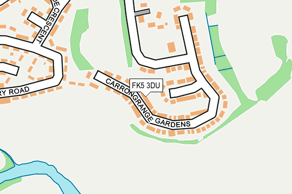 FK5 3DU map - OS OpenMap – Local (Ordnance Survey) FK5 3DU map - OS OpenMap – Local (Ordnance Survey)