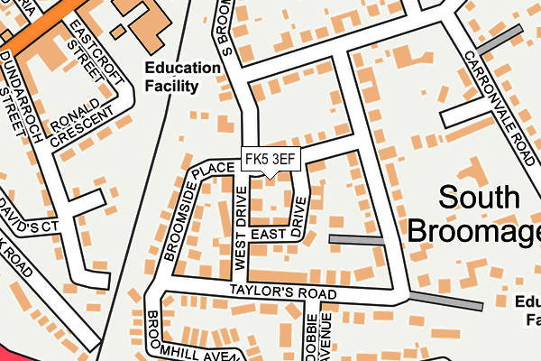 FK5 3EF map - OS OpenMap – Local (Ordnance Survey) FK5 3EF map - OS OpenMap – Local (Ordnance Survey)
