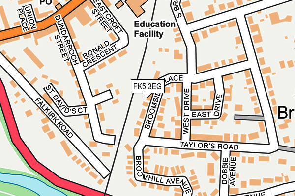 FK5 3EG map - OS OpenMap – Local (Ordnance Survey) FK5 3EG map - OS OpenMap – Local (Ordnance Survey)