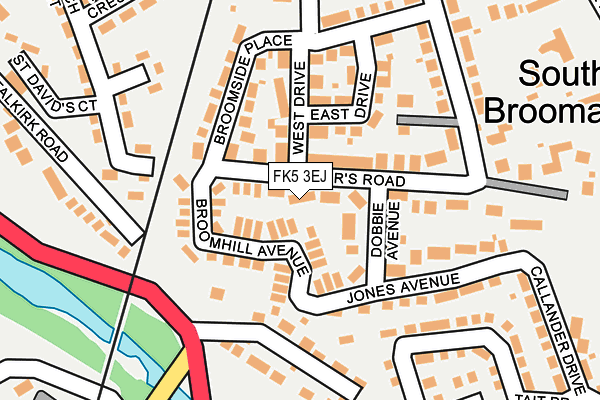 FK5 3EJ map - OS OpenMap – Local (Ordnance Survey) FK5 3EJ map - OS OpenMap – Local (Ordnance Survey)