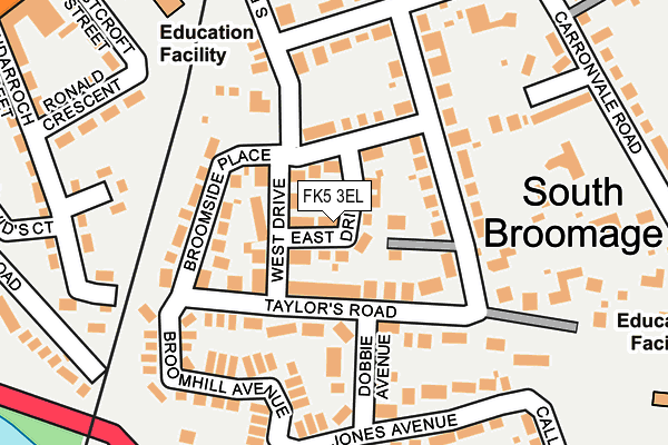 FK5 3EL map - OS OpenMap – Local (Ordnance Survey) FK5 3EL map - OS OpenMap – Local (Ordnance Survey)