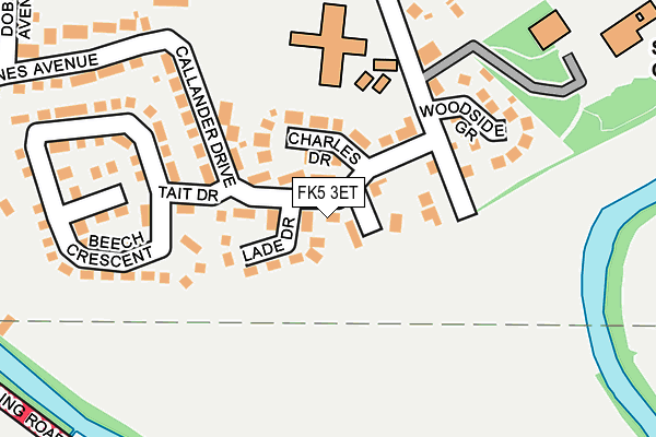 FK5 3ET map - OS OpenMap – Local (Ordnance Survey) FK5 3ET map - OS OpenMap – Local (Ordnance Survey)
